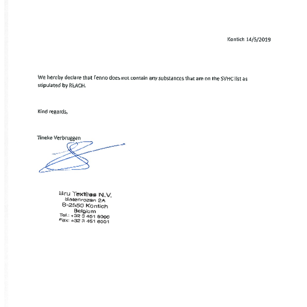 fenno - REACH statement